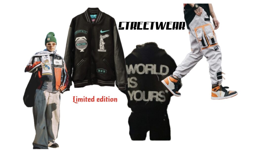 Ilustracija - moderni streetwear s urbanim stilom