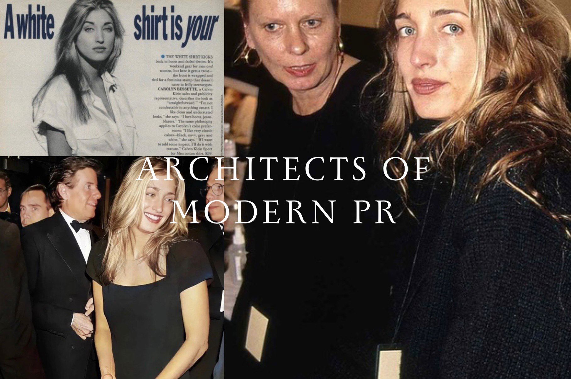 Nekoliko fotografija Carolyn Bassette spojenih u jednu.