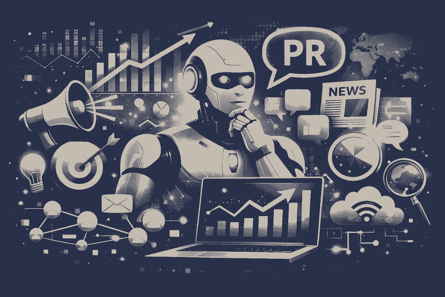 AI generiran robot u PR svijetu