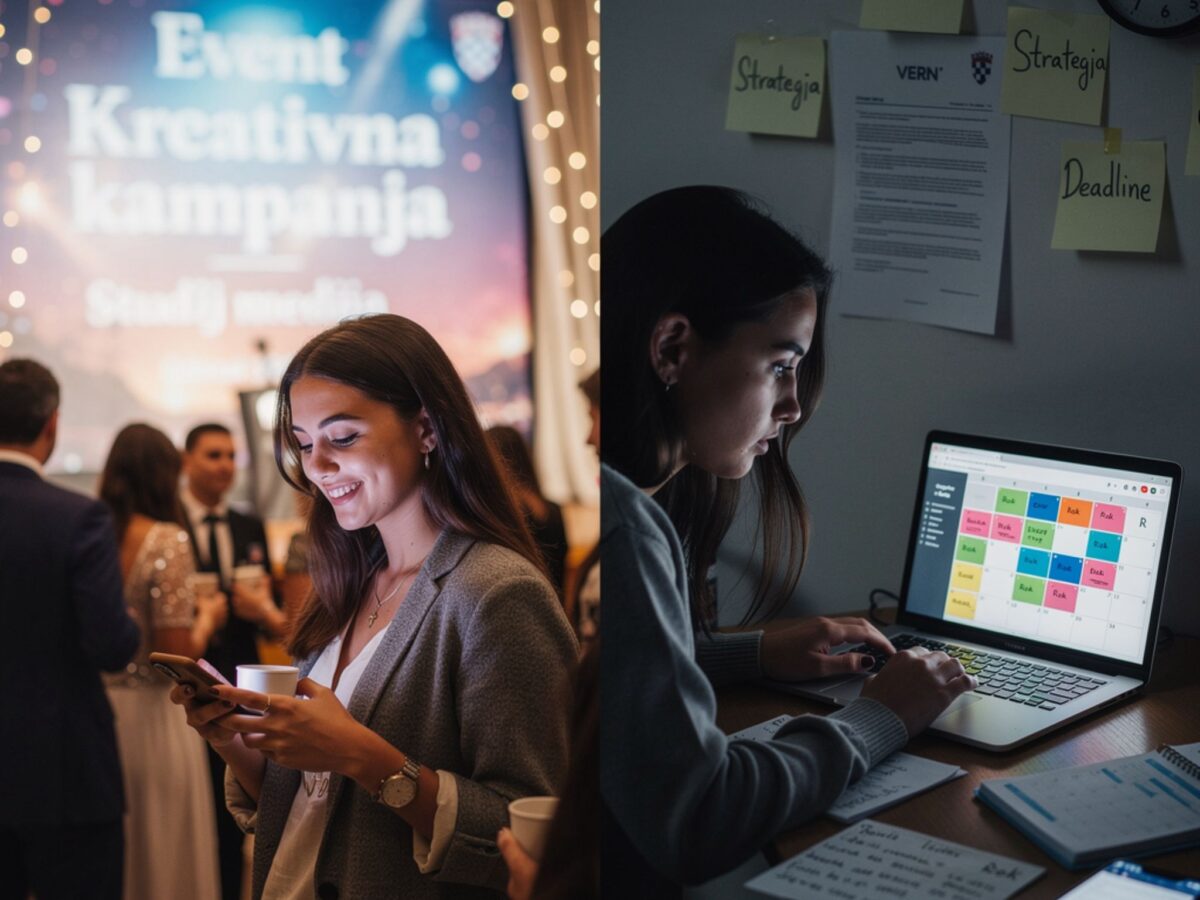 dvije strane PR-a. Eventi, kampanje i putovanja vs naporan rad i trud.